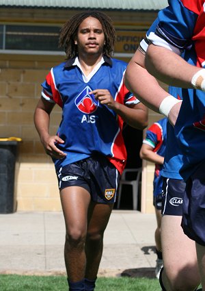 AIS Rugby League v Canberra Raiders trial action (Photo's : ourfootymedia)