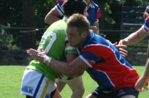 AIS Rugby League v Canberra Raiders trial action (Photo's : ourfootymedia)