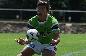 AIS Rugby League v Canberra Raiders trial action (Photo's : ourfootymedia)
