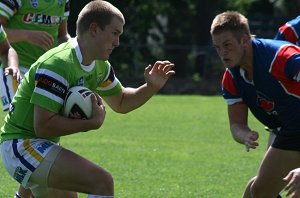 AIS Rugby League v Canberra Raiders trial action (Photo's : ourfootymedia)