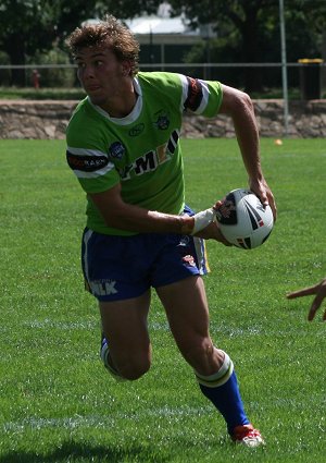 AIS Rugby League v Canberra Raiders trial action (Photo's : ourfootymedia)