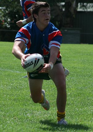 AIS Rugby League v Canberra Raiders trial action (Photo's : ourfootymedia)