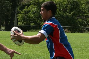 AIS Rugby League v Canberra Raiders trial action (Photo's : ourfootymedia)