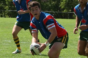 AIS Rugby League v Canberra Raiders trial action (Photo's : ourfootymedia)