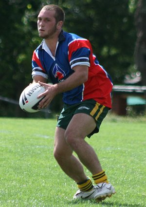 AIS Rugby League v Canberra Raiders trial action (Photo's : ourfootymedia)