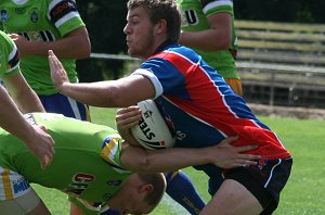 AIS Rugby League v Canberra Raiders trial action (Photo's : ourfootymedia)