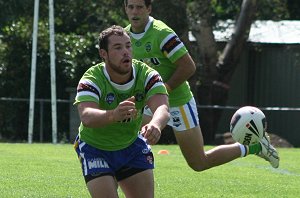 AIS Rugby League v Canberra Raiders trial action (Photo's : ourfootymedia)
