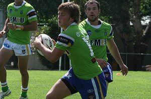 AIS Rugby League v Canberra Raiders trial action (Photo's : ourfootymedia)