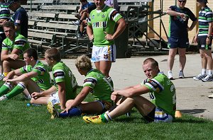 AIS Rugby League v Canberra Raiders trial action (Photo's : ourfootymedia)