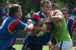 AIS Rugby League v Canberra Raiders trial action (Photo's : ourfootymedia)
