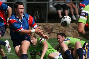 AIS Rugby League v Canberra Raiders trial action (Photo's : ourfootymedia)
