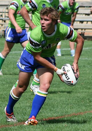 AIS Rugby League v Canberra Raiders trial action (Photo's : ourfootymedia)