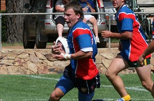 AIS Rugby League v Canberra Raiders trial action (Photo's : ourfootymedia)