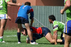 AIS Rugby League v Canberra Raiders trial action (Photo's : ourfootymedia)