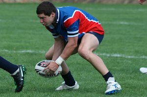 AIS Rugby League v Canberra Raiders trial action (Photo's : ourfootymedia)