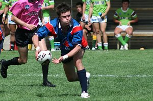 AIS Rugby League v Canberra Raiders trial action (Photo's : ourfootymedia)