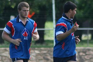 AIS Rugby League v Canberra Raiders trial action (Photo's : ourfootymedia)
