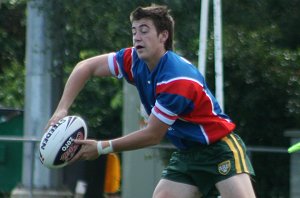 AIS Rugby League v Canberra Raiders trial action (Photo's : ourfootymedia)