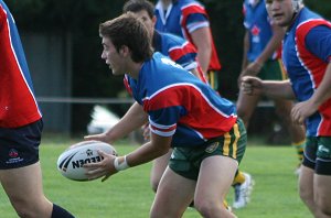 AIS Rugby League v Canberra Raiders trial action (Photo's : ourfootymedia)