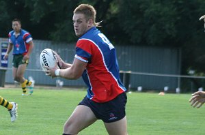 AIS Rugby League v Canberra Raiders trial action (Photo's : ourfootymedia)