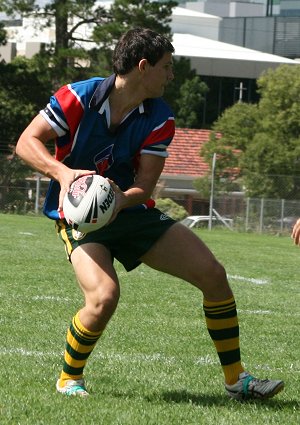AIS Rugby League v Canberra Raiders trial action (Photo's : ourfootymedia)