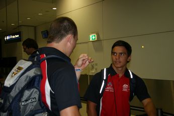 AIS at Sydney Airport (Photo : OurFootyMedia)