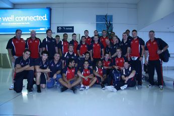 AIS at Sydney Airport (Photo : OurFootyMedia)