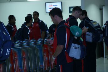 AIS at Sydney Airport (Photo : OurFootyMedia)