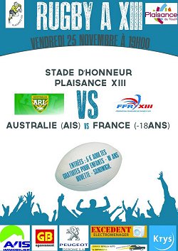 French Juniors v AIS 2011