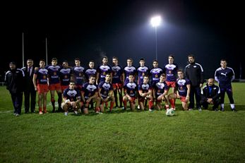 The FRENCH U 17's after the game against the AIS (Photo : French RL) 