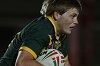 AIS player Scott WILLIAMS steps the Welsh player (Photo : Ian LOVELL) 