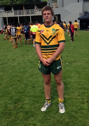 Max Elliot after the game