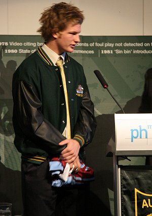 2008 ASSRL Captain Tim Auremi answers some questions ( Photo's : ourfooty media ) 