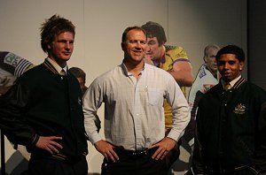 Australian Schoolboys Tim Auremi, Paul Sironen and Albert Kelly ( Photo's : ourfooty media ) 