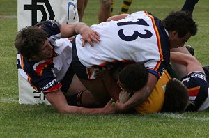 ASSRL under 18's Day 2 ACTION - NSW CIS v CAS aCTioN (Photo's : ourfooty media)