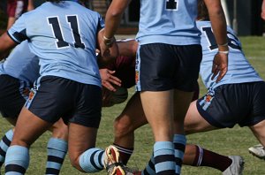 NSWCHS v QSSRL Day battle 3 action (Photo : ourfooty media)