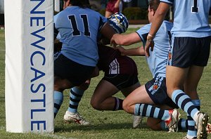 NSWCHS v QSSRL Day battle 3 action (Photo : ourfooty media)