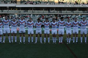 The GREAT BRITAIN U18 COMMUNITY LIONS line up - ASSRL & GBCL FIRST TEST 2009 (Photo's : steve montgomery / ourfooty media)