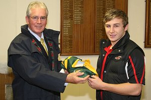 John Colbert presents a schoolboys gernsey