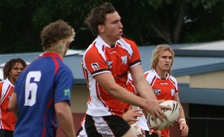ASSRL 2010 day 1 U 18 action NT v SA (Photo : ourfootymedia)