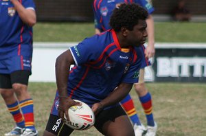 ASSRL 2010 day 1 U 18 action NT v SA (Photo : ourfootymedia)