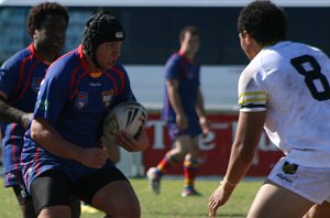 ASSRL 2010 U18 Schoolboys Day 2 Action WA v SA (Photo : ourfootymedia)