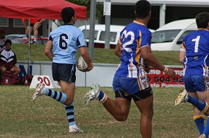 ASSRL 2010 Day 4 U18's Action NSW CHS v ACT Schoolboys (Photo : ourfootymedia)