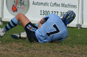 ASSRL 2010 Day 4 U18's Action NSW CHS v ACT Schoolboys (Photo : ourfootymedia)