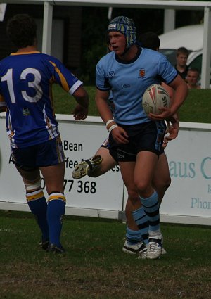 ASSRL 2010 Day 4 U18's Action NSW CHS v ACT Schoolboys (Photo : ourfootymedia)