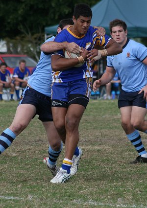 ASSRL 2010 Day 4 U18's Action NSW CHS v ACT Schoolboys (Photo : ourfootymedia)