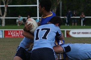 ASSRL 2010 Day 4 U18's Action NSW CHS v ACT Schoolboys (Photo : ourfootymedia)