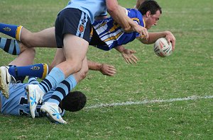 ASSRL 2010 Day 4 U18's Action NSW CHS v ACT Schoolboys (Photo : ourfootymedia)