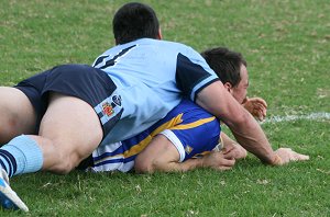 ASSRL 2010 Day 4 U18's Action NSW CHS v ACT Schoolboys (Photo : ourfootymedia)