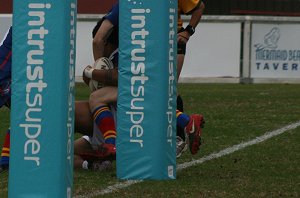 ASSRL 2010 Day 4 U18's Action VIC v SA Schoolboys (Photo : ourfootymedia)